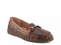 Delavigne Loafer Camel Brown view