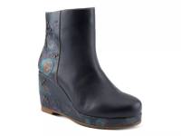 Deliciosa Wedge Bootie Black view
