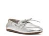 Sag Boat Shoe Silver Metallic view