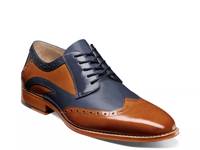 Ivingale Wingtip Oxford Light Brown/Blue view