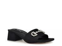 Bamsy Sandal Black Fabric view