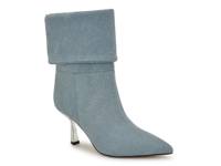 Bayli Foldover Bootie Blue Fabric view