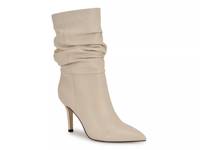 Slouch Bootie Off White Leather view