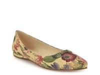 Speakup Ballet Flat Light Natural/Floral Print view