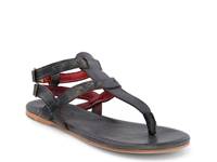 Moon Sandal Black view