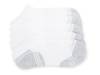 Active No-Show Socks - 6 Pack White view