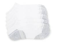 Active No-Show Socks - 6 Pack White view
