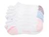 Active Women's No Show Socks - 6 Pack White view