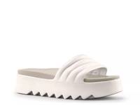 Pool Party Slide Sandal - Women's Vanilla Dove Ivory view