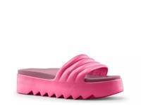 Pool Party Slide Sandal - Women's Berry Merlot Pink view