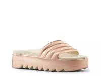 Pool Party Slide Sandal - Women's Rose Gold Metallic view