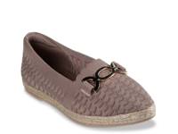 Cleo Espadrille Flat Mocha Brown view