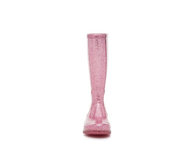 Pink Glitter Waterproof Rainboot - Kids'