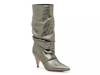 Kailee Boot Pewter Metallic Snake Print view
