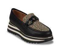 Geneva Wedge Loafer Black view