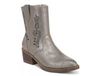 Rebel Western Bootie Pewter Synthetic view