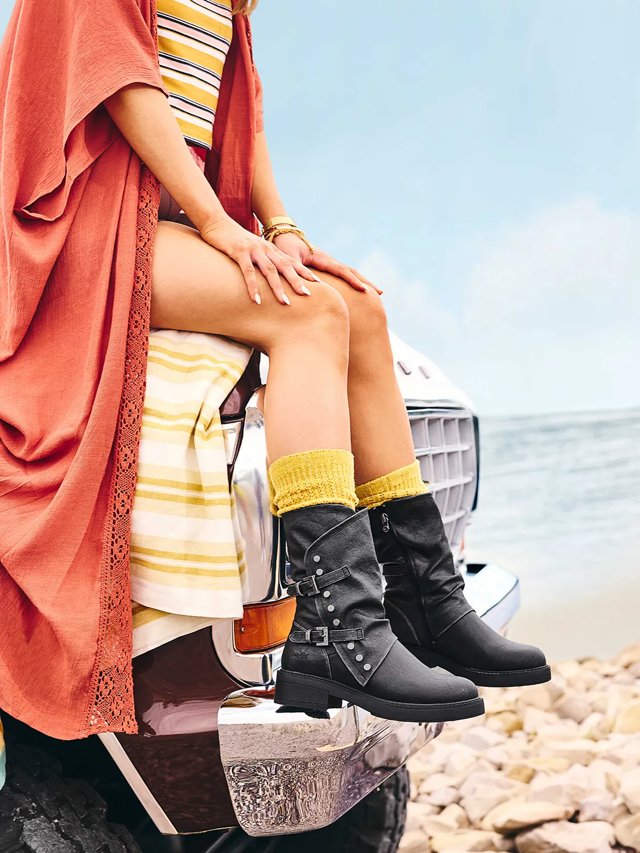 Blowfish Malibu Venice Motorcycle Boot - Free Shipping | DSW