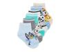 Bluey Kids' Ankle Socks - 6 Pack Multicolor view