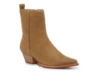 Bowers Bootie Pancake Tan Suede view