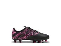 Attacanto Soccer Cleat - Kids' Black/Pink view