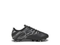 Attacanto Soccer Cleat - Kids' Black/Silver view