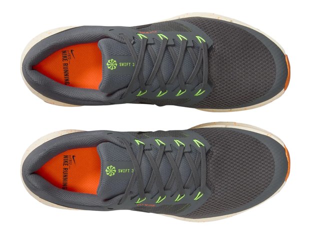 All Swift Men\'s Orange & Yellow Athletic Sneakers Shoes ALLSWIFIT Men main image 4