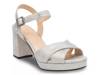 Landon Platform Sandal Silver Metallic view