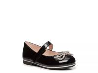 Lil Garcelle Mary Jane Flat - Kids' Black view