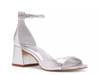 Ella Sandal Silver Metallic Leather view