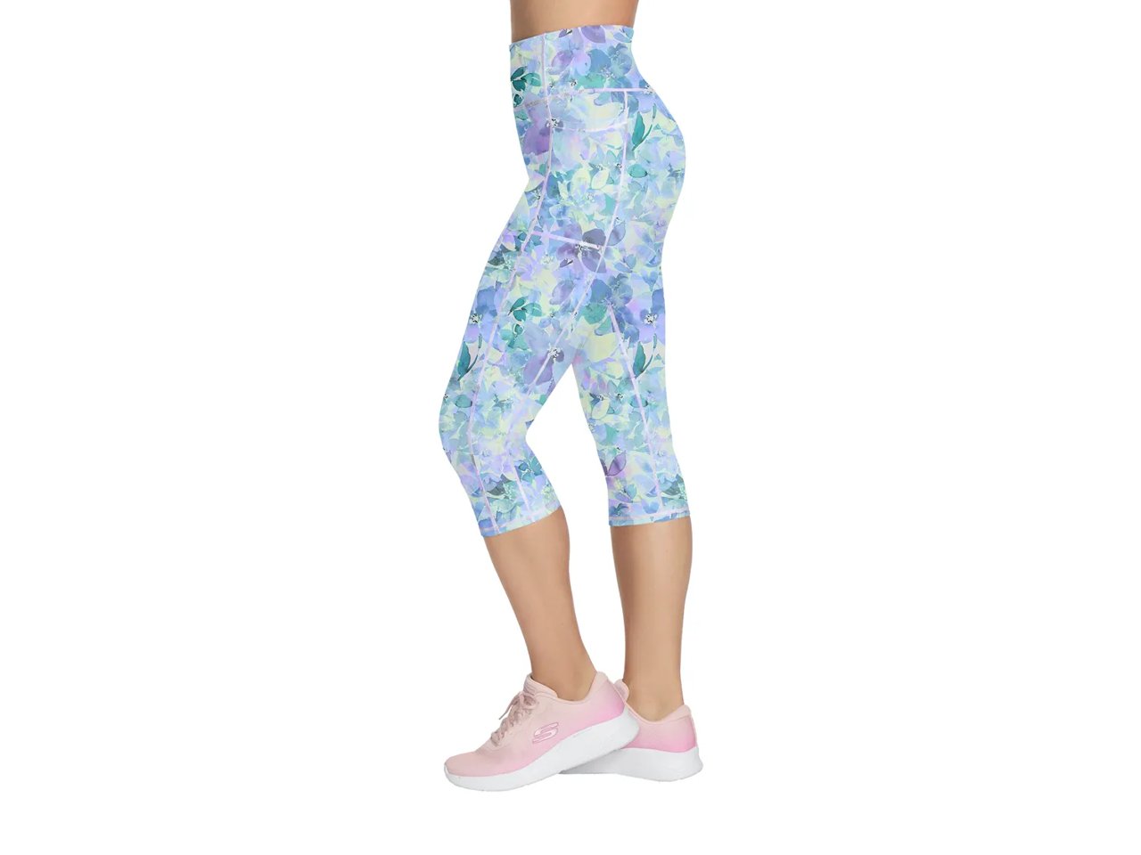 GoWalk Seascape Floral Women's Capri Pants