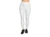 GoFlex Rib Floral Mirage Women's Leggings Silver/White view
