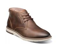 Vibe Plain Toe Chukka Boot Dark Brown view
