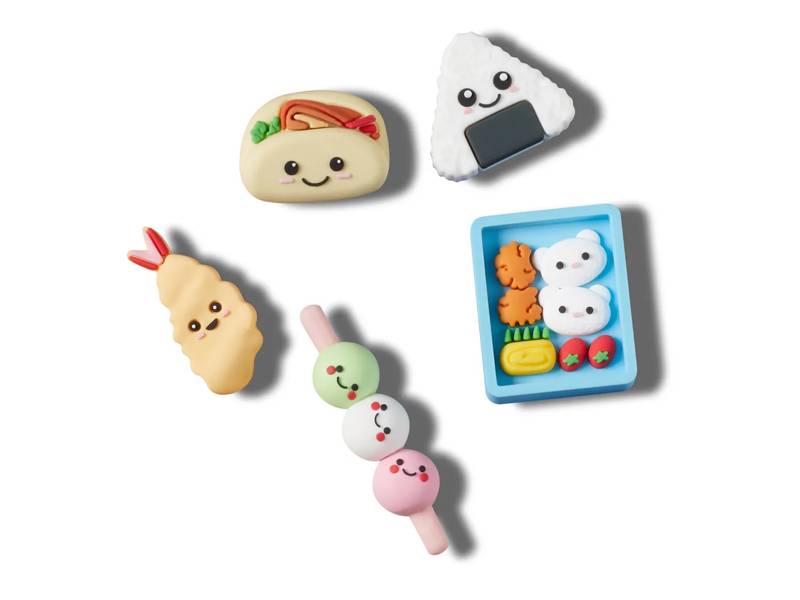 Cute Snacks Jibbitz Set - 5 Pack