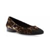 Carlie Flat Brown Leopard Print view