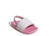 Adilette Estrap Slide Sandal - Kids' Light Pink view
