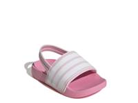 Adilette Estrap Slide Sandal - Kids' Light Pink view