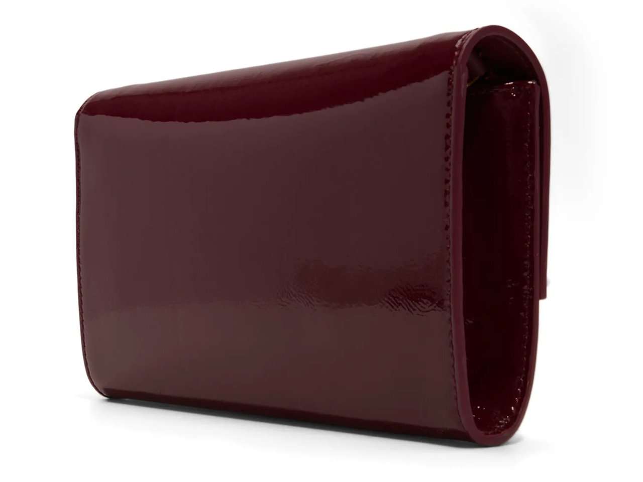 Kira Rose Leather Clutch