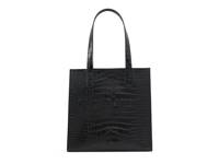 Seacon Tote Black Croc Print view