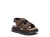 Virden Sandal - Kids' Dark Brown view