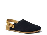 Cushion Sage Clog Black Perforated Upper view