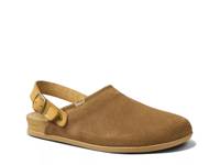 Cushion Sage Clog Brown Perforated Upper view