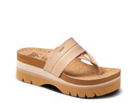 Vista Higher Lennox Platform Sandal Natural Beige view
