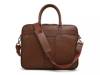 Belgrave Leather Messenger Bag Dark Brown view