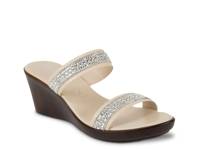 Aracely Wedge Sandal Off White (Do Not Use) view
