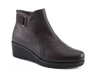 Abruzzo Wedge Bootie Dark Brown view