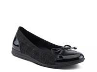 Ashlin Ballet Flat Black view