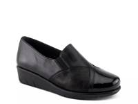 Evzen Wedge Slip-On Black view