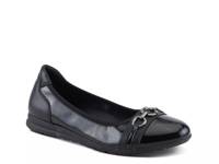 Lauryn Flat Black Patent view