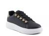 Leontine Platform Sneaker Black view