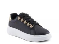 Leontine Platform Sneaker Black view